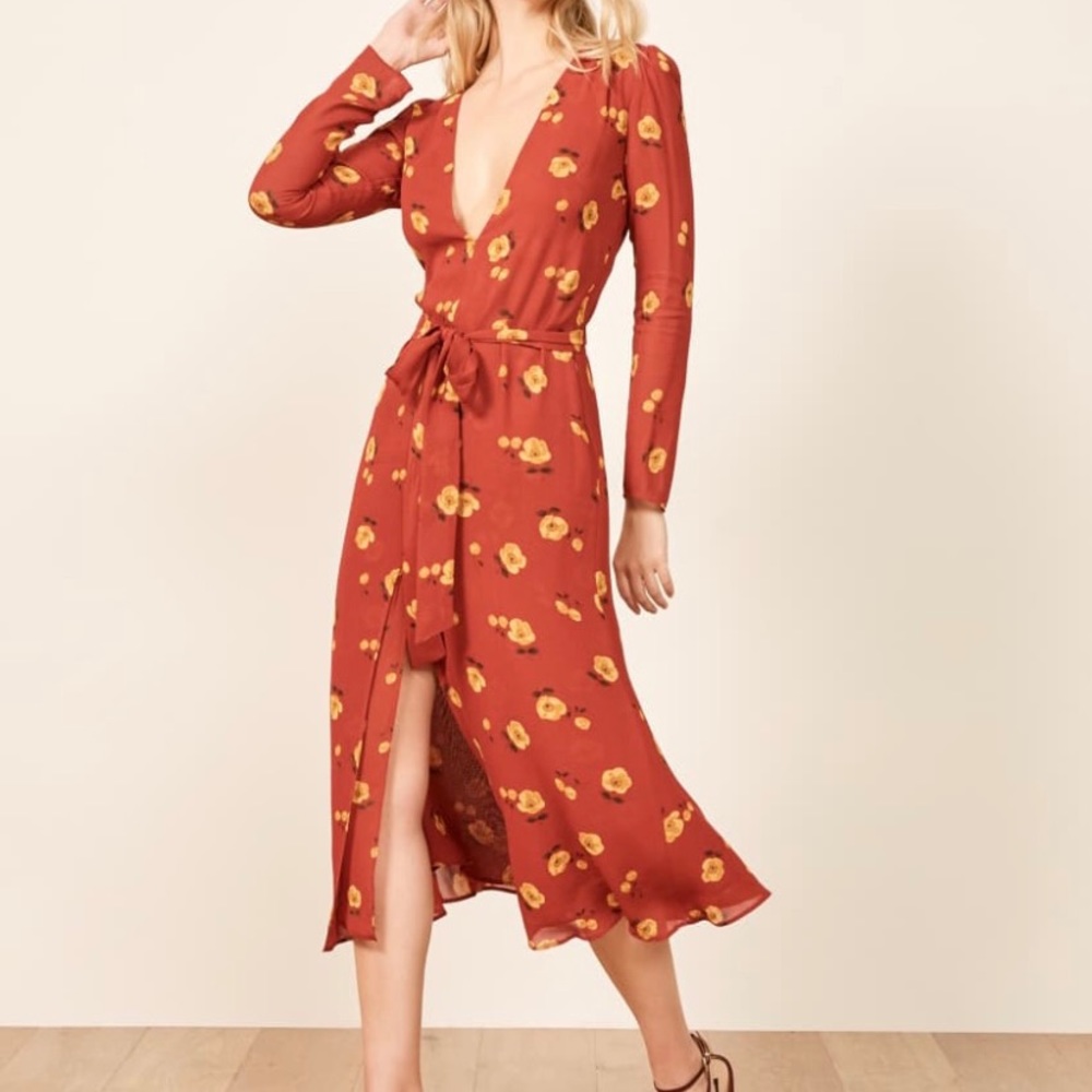 NWT reformation Hailey dress